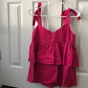 Zara Ruffle Tank Top